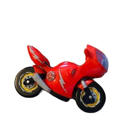 Ricky Zoom Red Motorcycle Light Up Noise Talking Kids Toy - Picture 1 of 7